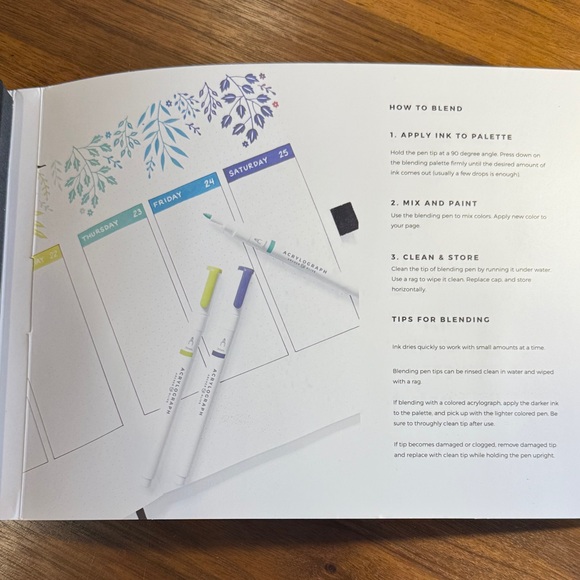 Archer & Olive Acrylograph Cool Fall Selection - Picture 3 of 5